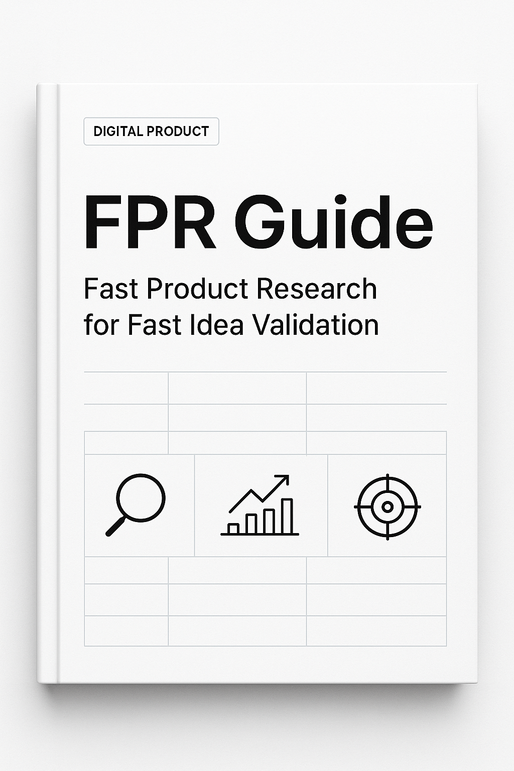 FPR - Fast Product Research for Fast Idea Validation